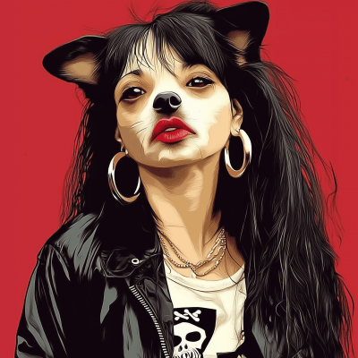 Chic Chihuahua Portrait