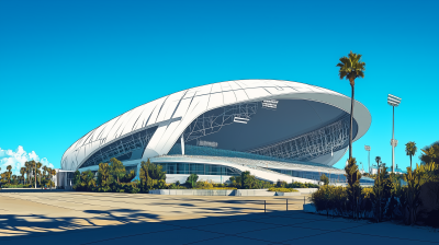 Sofi Stadium Illustration