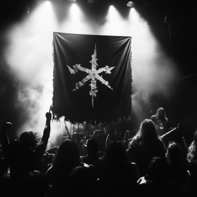 1990s Black Metal Concert