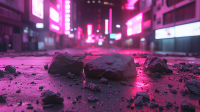 Neon City Night