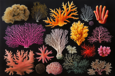 Underwater Coral Landscape