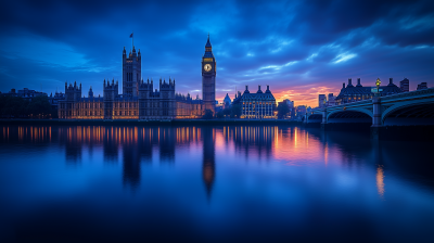 Sunset Over Big Ben