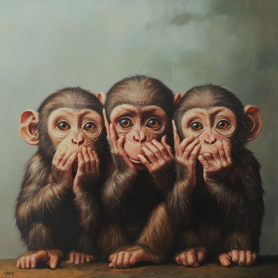 Three Wise Monkeys