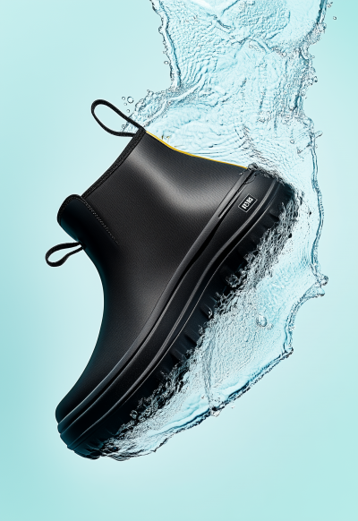 Rain Boots Collage