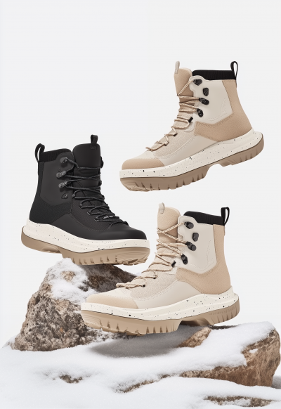 Snow Boots Collage