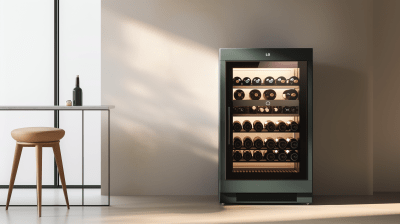 Modern Khaki Wine Cellar