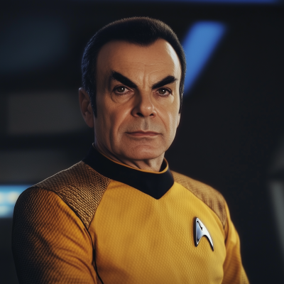 Starfleet Captain Ghosn