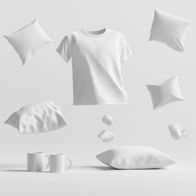 Floating White T