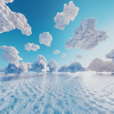 3D Toy Cloudscape