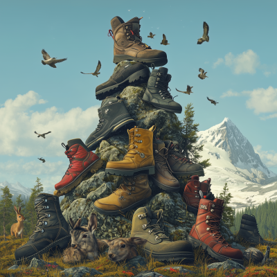 Hiking Boots in Lappland