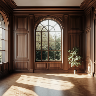 Elegant Ballroom Window