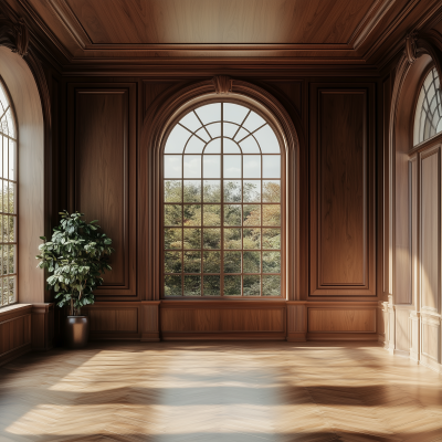 Elegant Ballroom Window