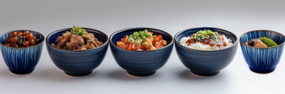 Colorful Chinese Bowls