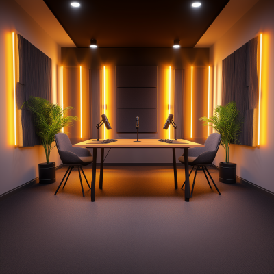 Modern Podcast Studio