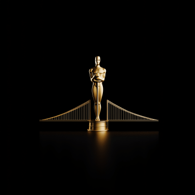 golden oscar bridge logo