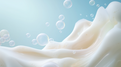 Milk Wave with Foam