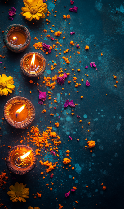 Festive Diwali Background