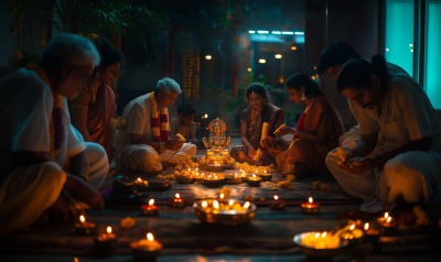 Family Puja Night