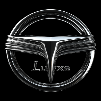Photorealistic Luxe Car Emblem