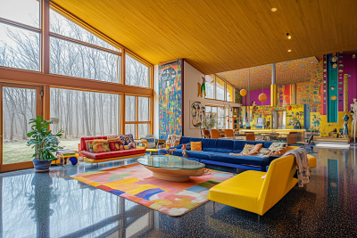Vibrant House Interior
