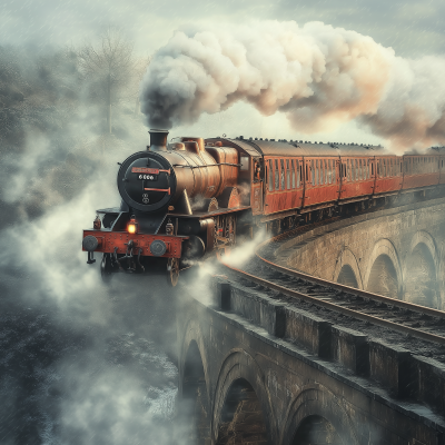 Hogwarts Express Crash