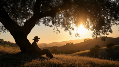 Sunset on the Ranch