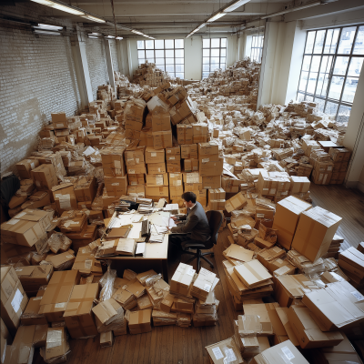 Busy Office Environment