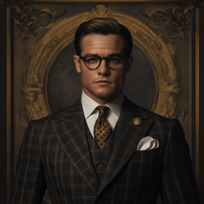 Kingsman Themed Invitation