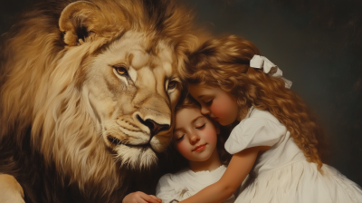 Sisters and the Lion