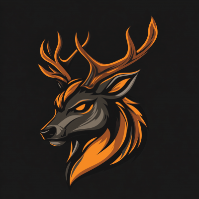 Deer Logo Illustration