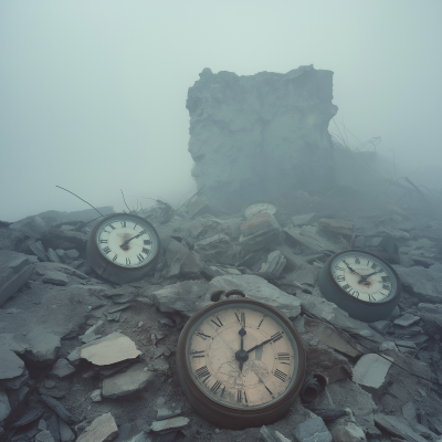 Broken Clocks in Foggy War Zone