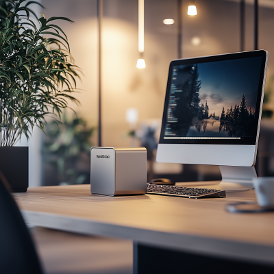 External Drive on Desk