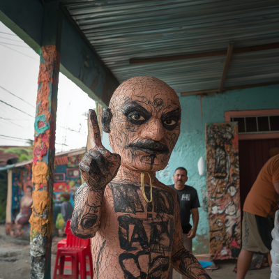 Guatemalan Piñata Crafting