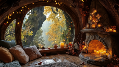 Cozy Elvish Cabin