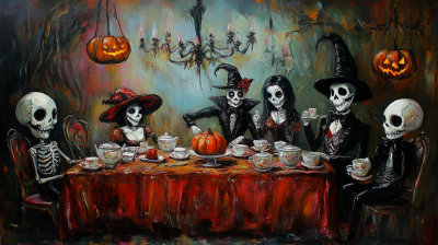 Spooky Halloween Tea Party