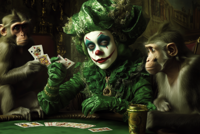 Clown Politician in Vegas