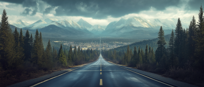 Forest Road to City