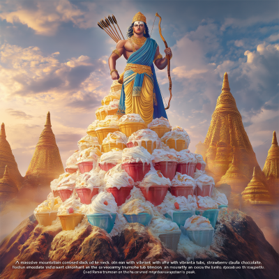 The Divine Ice Cream Mountain