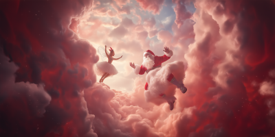 Dreamy Dance in the Clouds