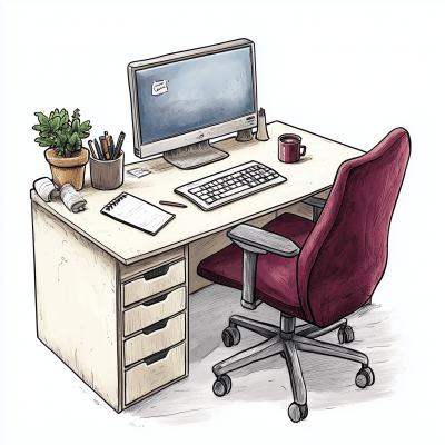 Cozy Office Interior