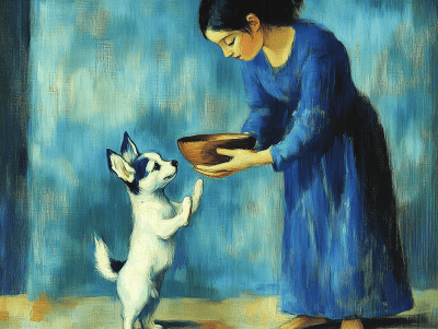 Blue Period Picasso Child