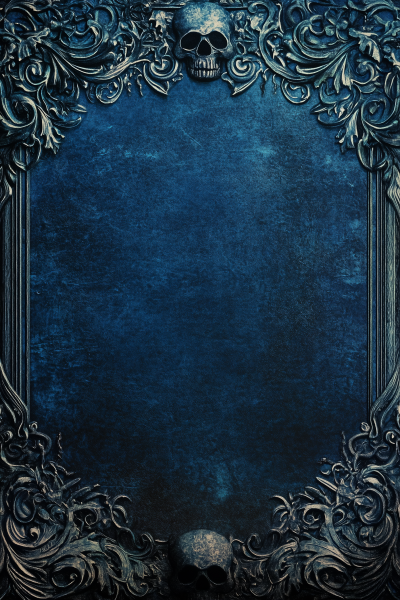 Halloween Menu Frame