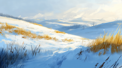 Winter Fantasy Landscape