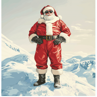 Cool Santa Claus