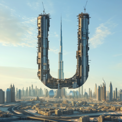 Building a U-Shaped Burj Khalifa