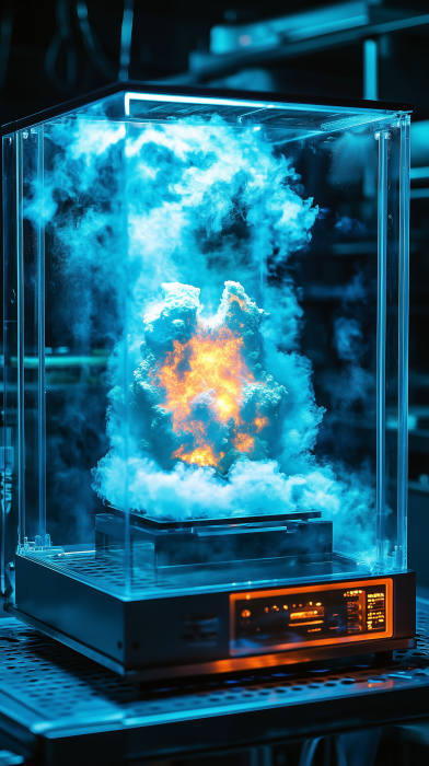 Cubic Space of Gas