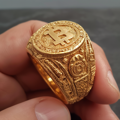 Phenomenal Bitcoin Ring