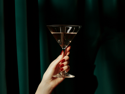 Elegant Martini Glass