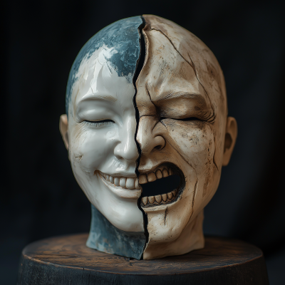 Split Face Mask