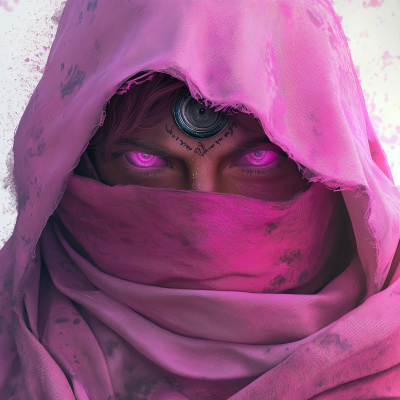 Marsian Pink Character